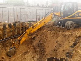 Устройство котлована Красный Сулин