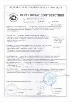 2020.02.06 Красный Сулин - Приложение 2 к сертификату изделия системы водосточной.