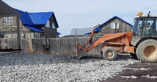 Отсыпка участка Красный Сулин, цена от 205 р./куб.