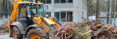 Расчистка участка в Красном Сулине